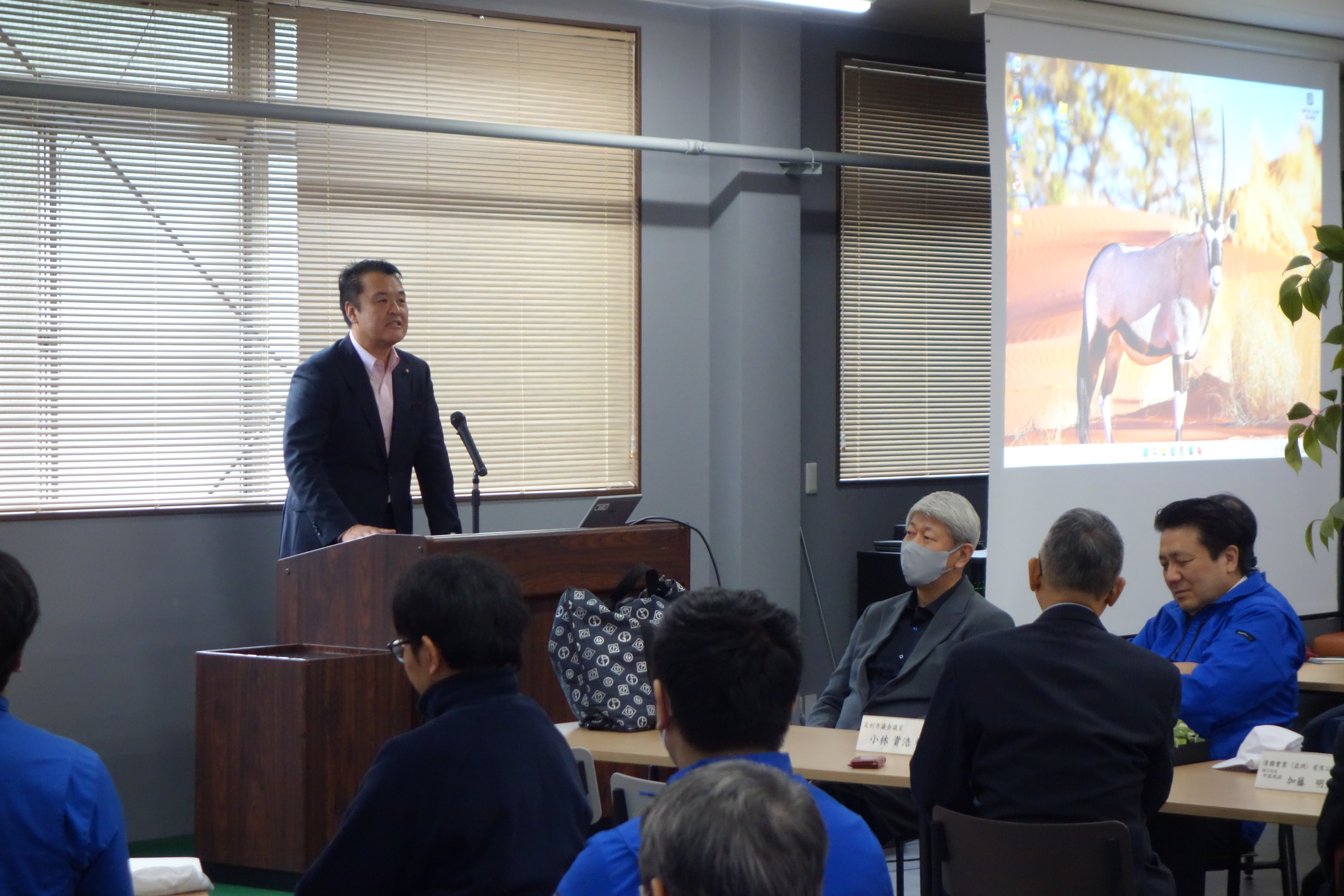 経営実績・目標報告会を開催いたしました。